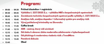 Konferencia Kybernetická bezpečnosť v praxi 5.0